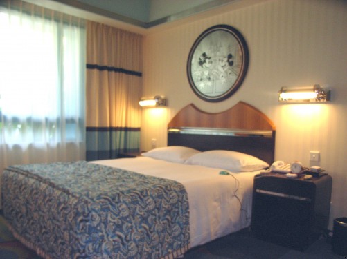 房間的活動空間,十分足夠,設備亦相當完善。