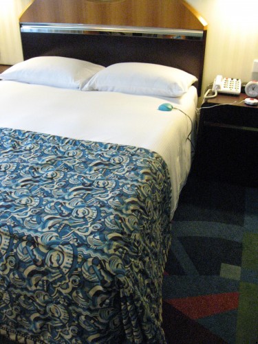 睡床的高度,是方便配合輪椅人士過床。