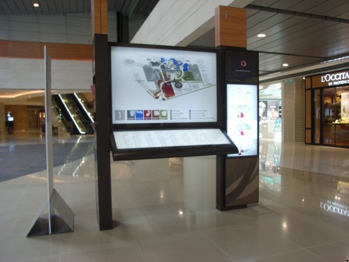 商場內的指示牌