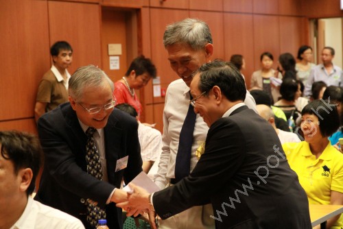 左起︰黃國江先生、田慶先先生、陳華昌先生